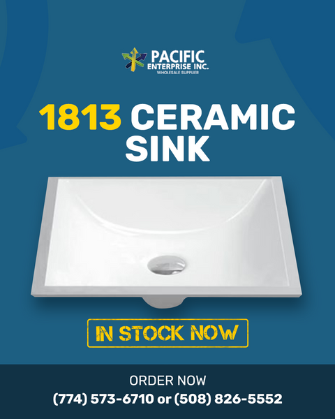 1813 - Ceramic Sink – PACIFIC ENTERPRISE
