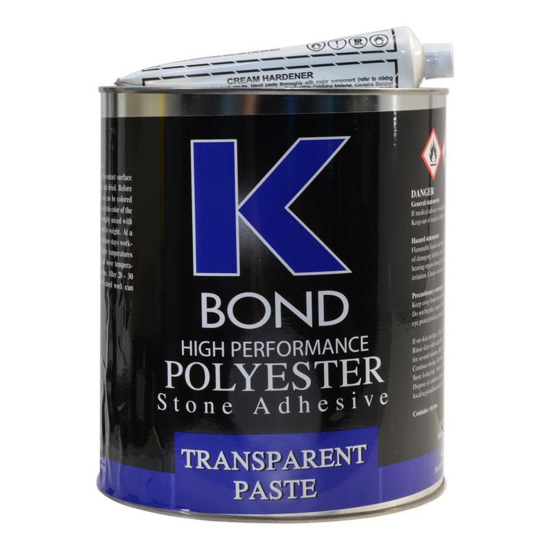 K-Bond Polyester Knife Grade Transparent Adhesive, 1gal