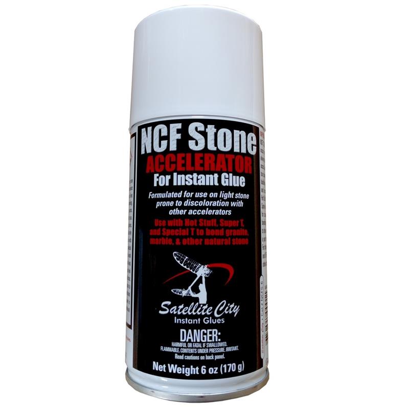 NCF Stone, Glue Accelerator, Black 6oz